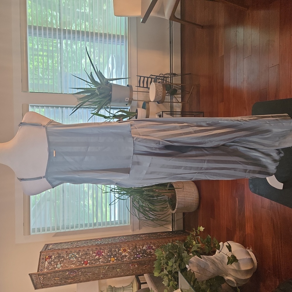 Danskin Womens Striped Solid Lightweight Satin Ta… - image 2